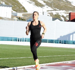 Helena Herrero, triatleta, patinadora Helena Herrero, triatleta, patinadora