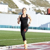 Helena Herrero, triatleta, patinadora