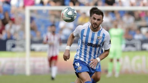 Sadiku, jugador del M&aacute;laga CF