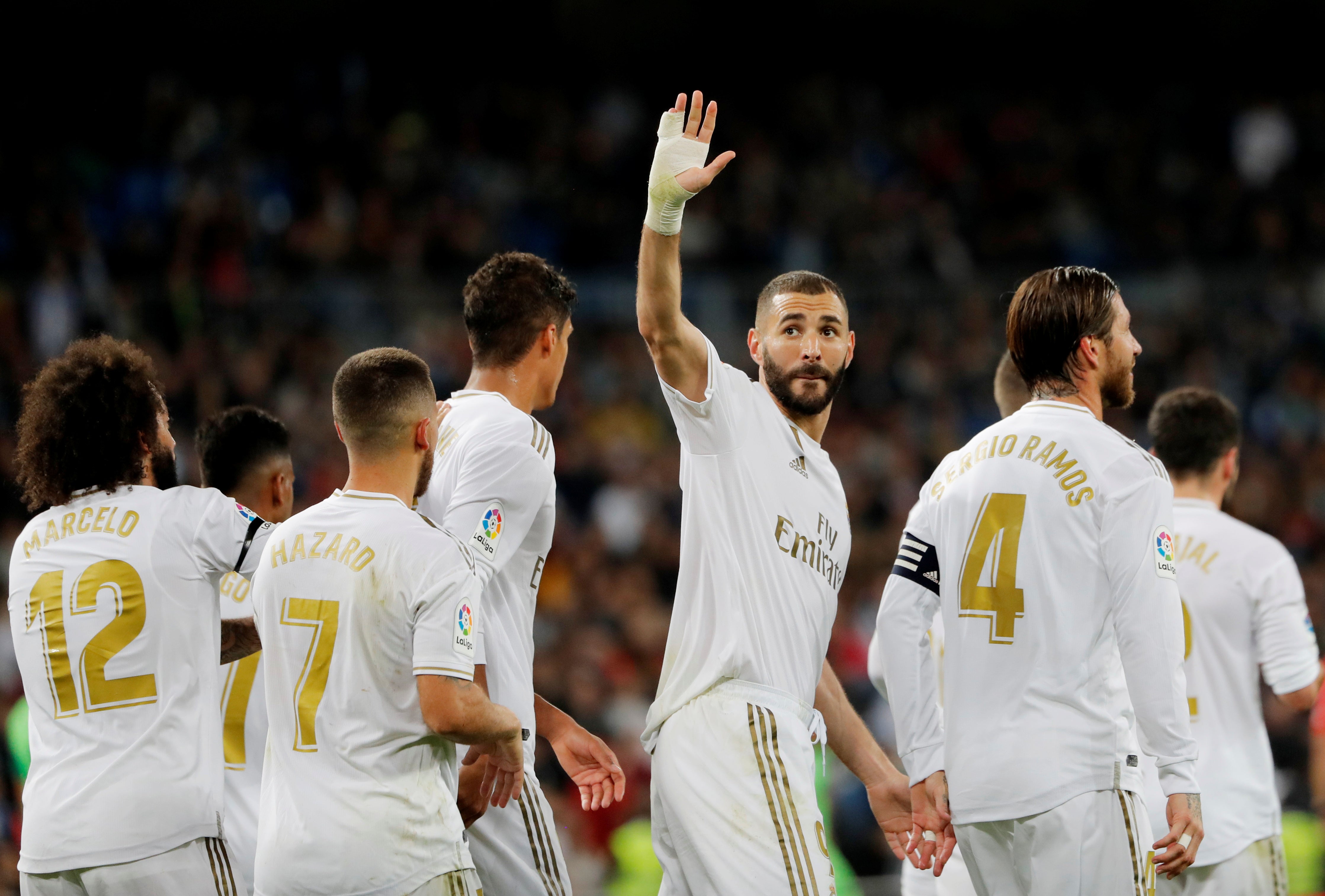El Real Madrid se reencuentra con el gol con una manita a un Leganés que sigue colista El Real Madrid se reencuentra con el gol con una manita a un Leganés que sigue colista