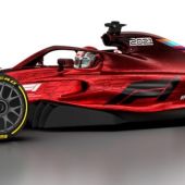 Boceto del nuevo coche de F1 en 2021
