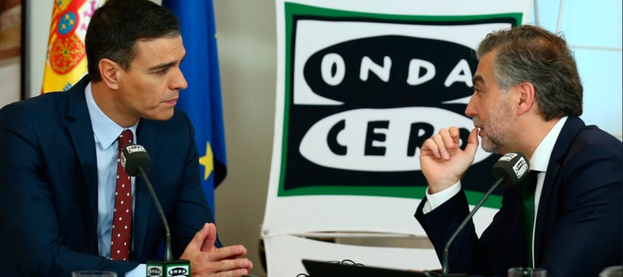 Pedro Sánchez responde a las preguntas de Carlos Alsina Pedro Sánchez responde a las preguntas de Carlos Alsina