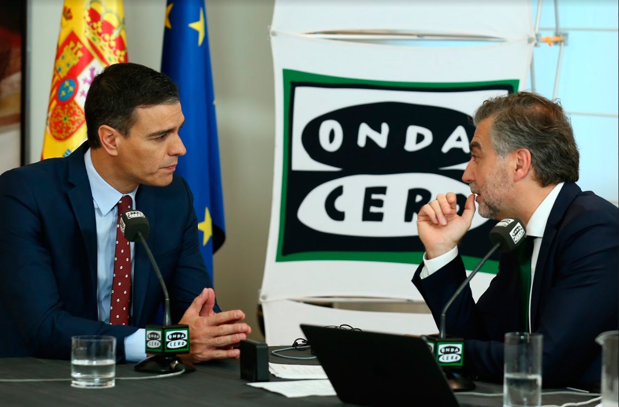 Pedro Sánchez descarta la independencia en Cataluña aun en el caso de que los secesionistas fueran mayoría Pedro Sánchez descarta la independencia en Cataluña aun en el caso de que los secesionistas fueran mayoría