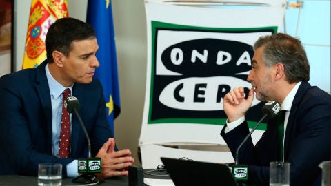 Pedro S&aacute;nchez responde a las preguntas de Carlos Alsina