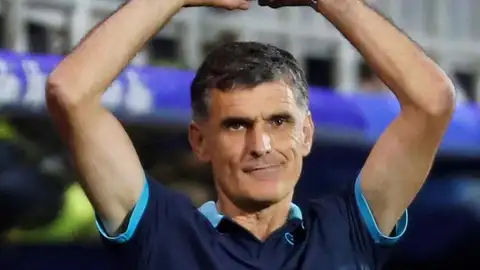 El entrenador del Eibar, José Luis Mendilibar. El entrenador del Eibar, José Luis Mendilibar.