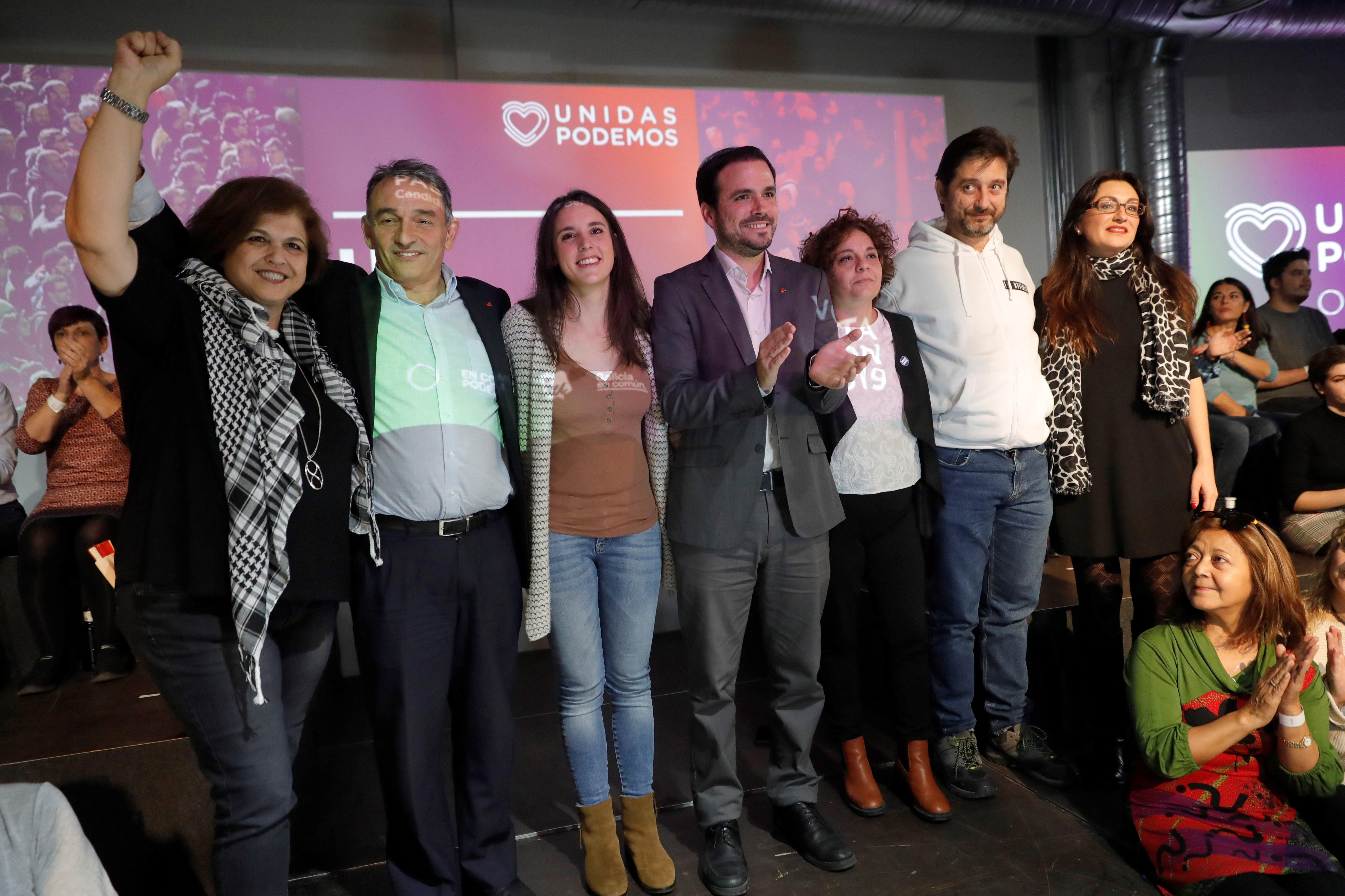 Unidas Podemos llama a "perseverar" en el voto y advierte al bipartidismo: "No nos vamos a rendir" Unidas Podemos llama a "perseverar" en el voto y advierte al bipartidismo: "No nos vamos a rendir"