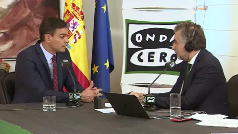 Sánchez, sobre pactar con partidos que defienden la autodeterminación: "Podemos sí pidió entrar en el Gobierno y el PNV no" Sánchez, sobre pactar con partidos que defienden la autodeterminación: "Podemos sí pidió entrar en el Gobierno y el PNV no"