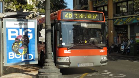 Autob&uacute;s de la EMT