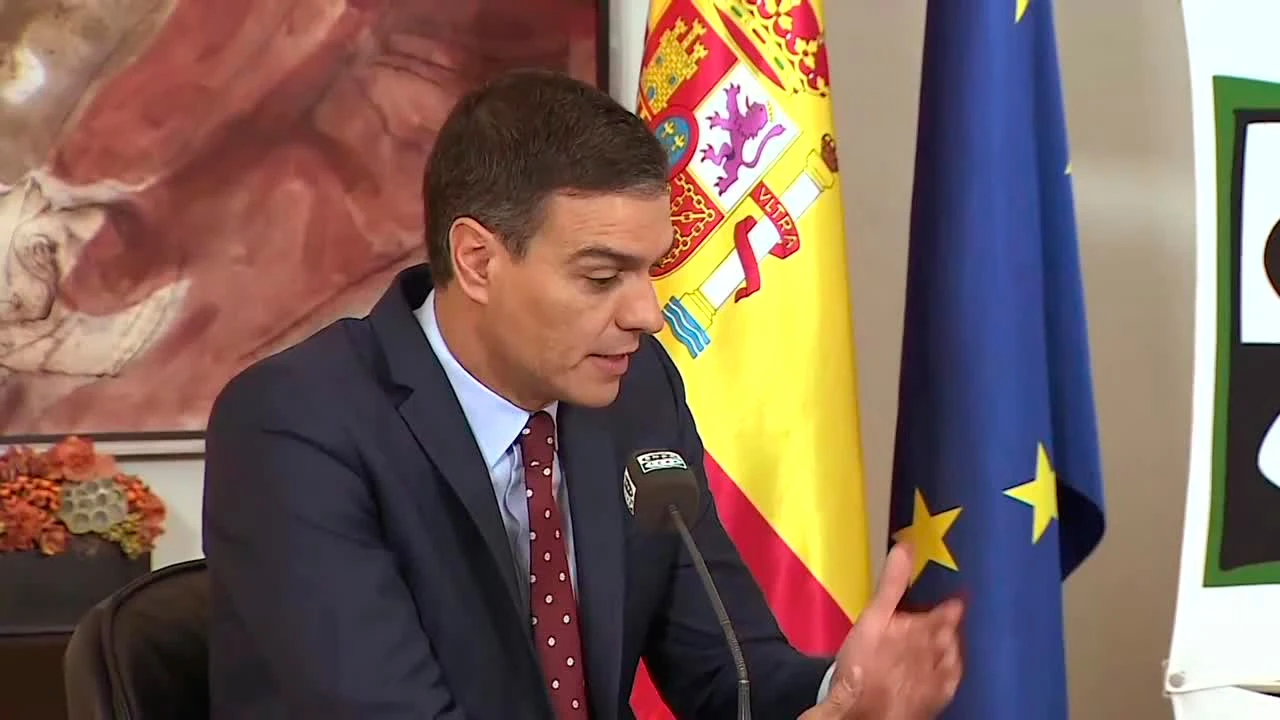 Pedro Sánchez durante la entrevista en Onda Cero Pedro Sánchez durante la entrevista en Onda Cero