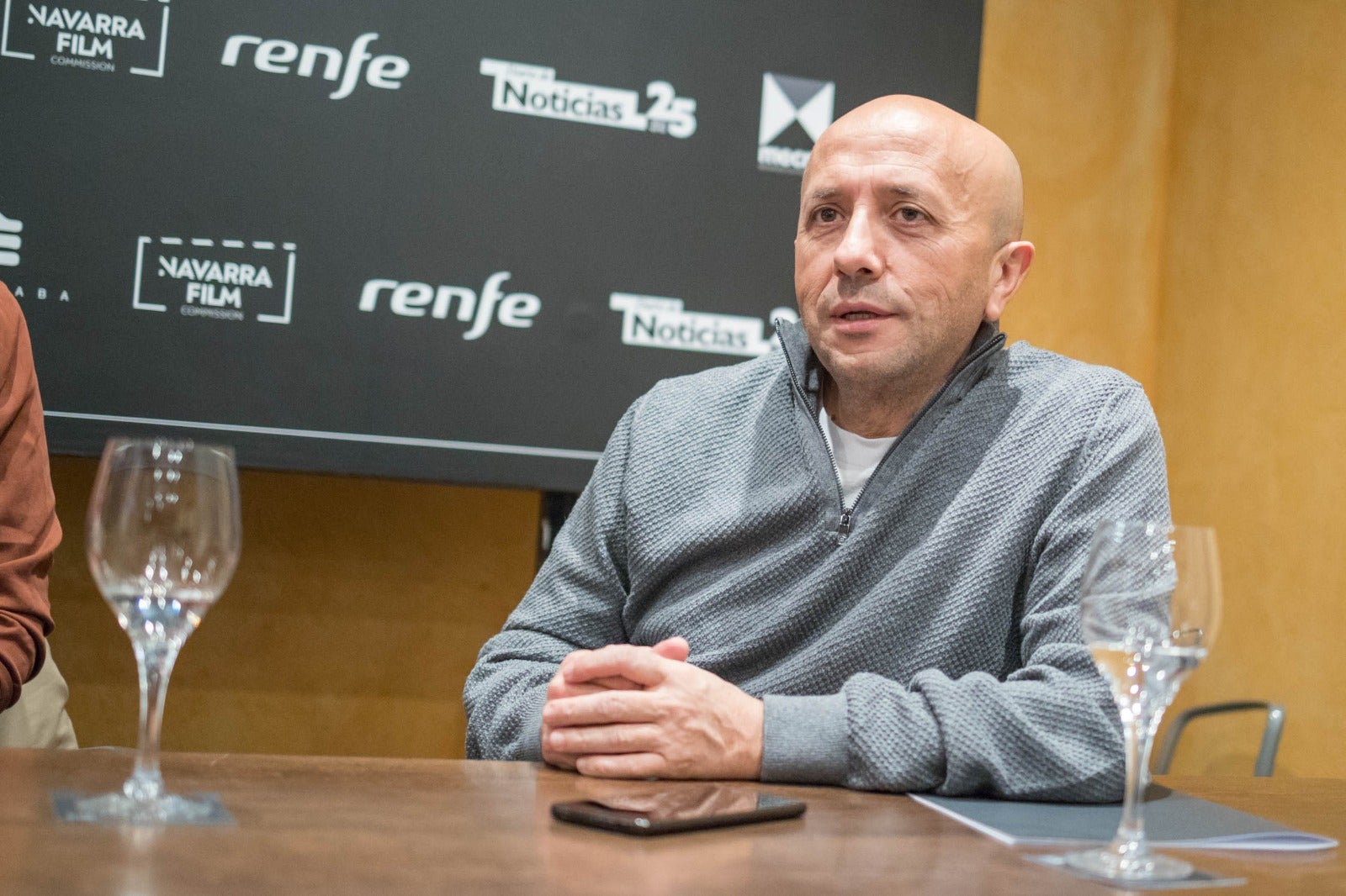 Luis Alegre: "Hemos dado con la tecla, el Festival Ópera Prima ha calado en Tudela" Luis Alegre: "Hemos dado con la tecla, el Festival Ópera Prima ha calado en Tudela"