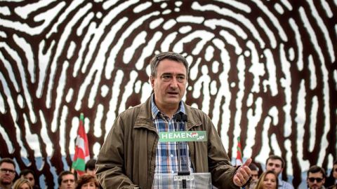 El líder del PNV, Aitor Esteban