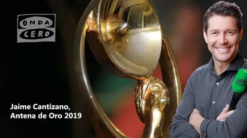 Jaime Cantizano, Antena de Oro 2019 Jaime Cantizano, Antena de Oro 2019