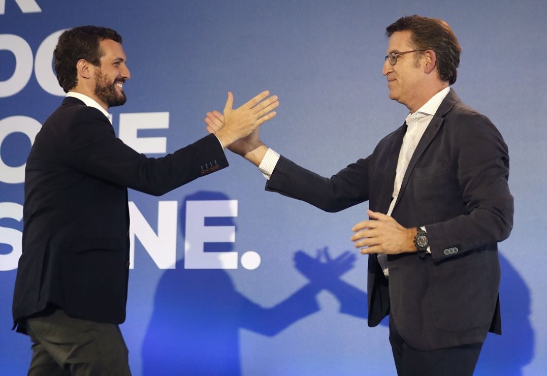 Casado asegura que tiene las "mismas opciones" de gobernar que Sánchez Casado asegura que tiene las "mismas opciones" de gobernar que Sánchez