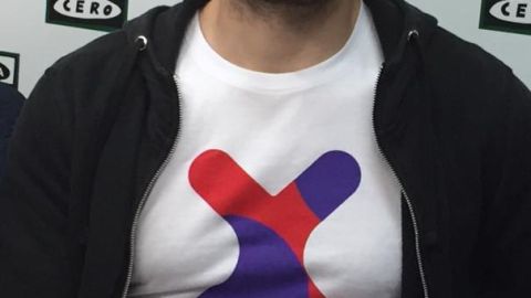 Andr&eacute;s Moreno, en los estudios de Onda Cero Ciudad Real