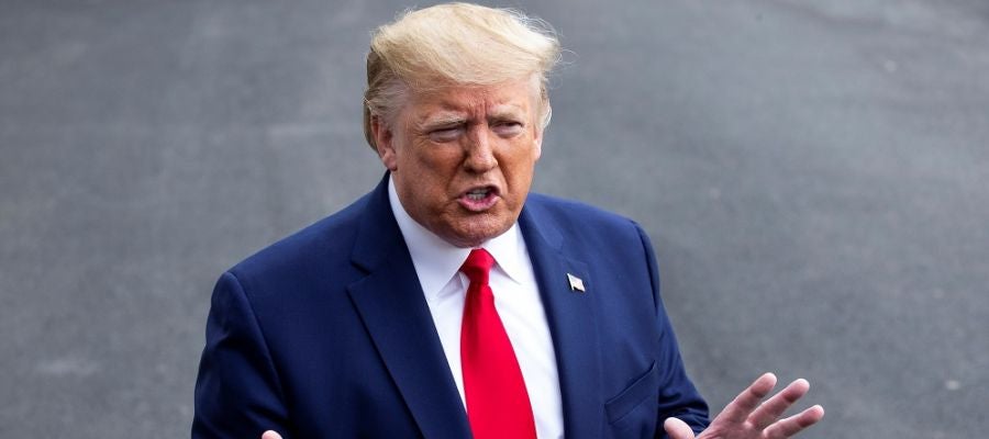 Trump en una imagen de archivo Trump en una imagen de archivo