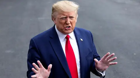 Trump en una imagen de archivo Trump en una imagen de archivo