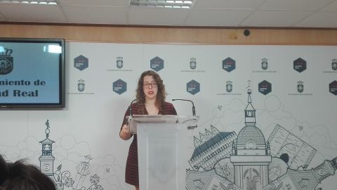 Sara Mart&iacute;nez, portavoz del equipo de Gobierno del Ayuntamiento de Ciudad Real