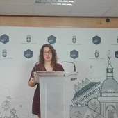 Sara Martínez, portavoz del equipo de Gobierno del Ayuntamiento de Ciudad Real Sara Martínez, portavoz del equipo de Gobierno del Ayuntamiento de Ciudad Real