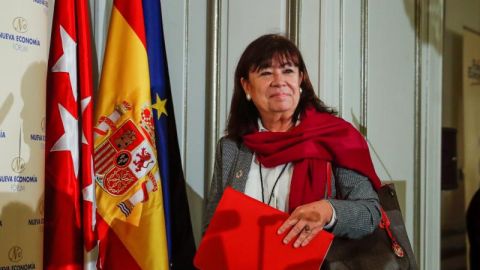 La presidenta del PSOE, Cristina Narbona