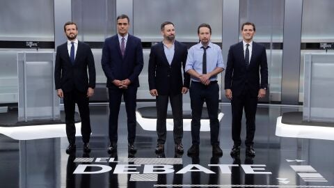 Los candidatos a la presidencia del Gobierno