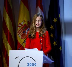 La princesa Leonor en el acto de entrega de los Premios Princesa de Girona La princesa Leonor en el acto de entrega de los Premios Princesa de Girona