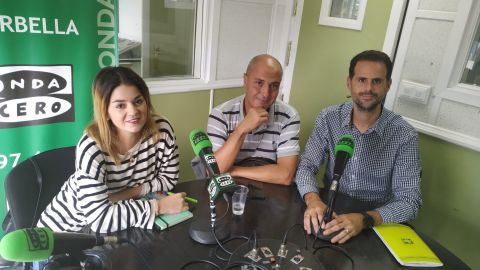 B&aacute;rbara S&aacute;nchez, Nacho Reyes y Julio Rodr&iacute;guez