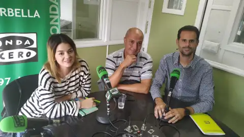 Bárbara Sánchez, Nacho Reyes y Julio Rodríguez Bárbara Sánchez, Nacho Reyes y Julio Rodríguez