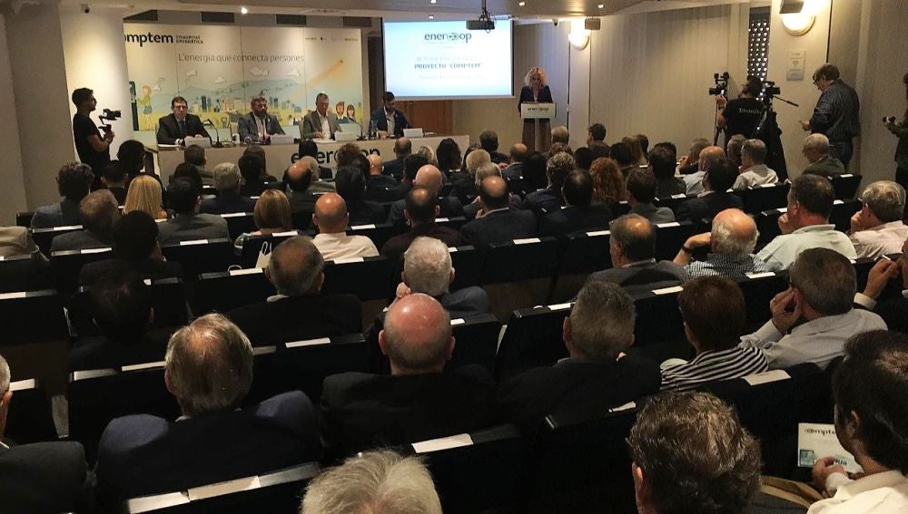 Presentación en Crevillent del proyecto 'Comptem'.