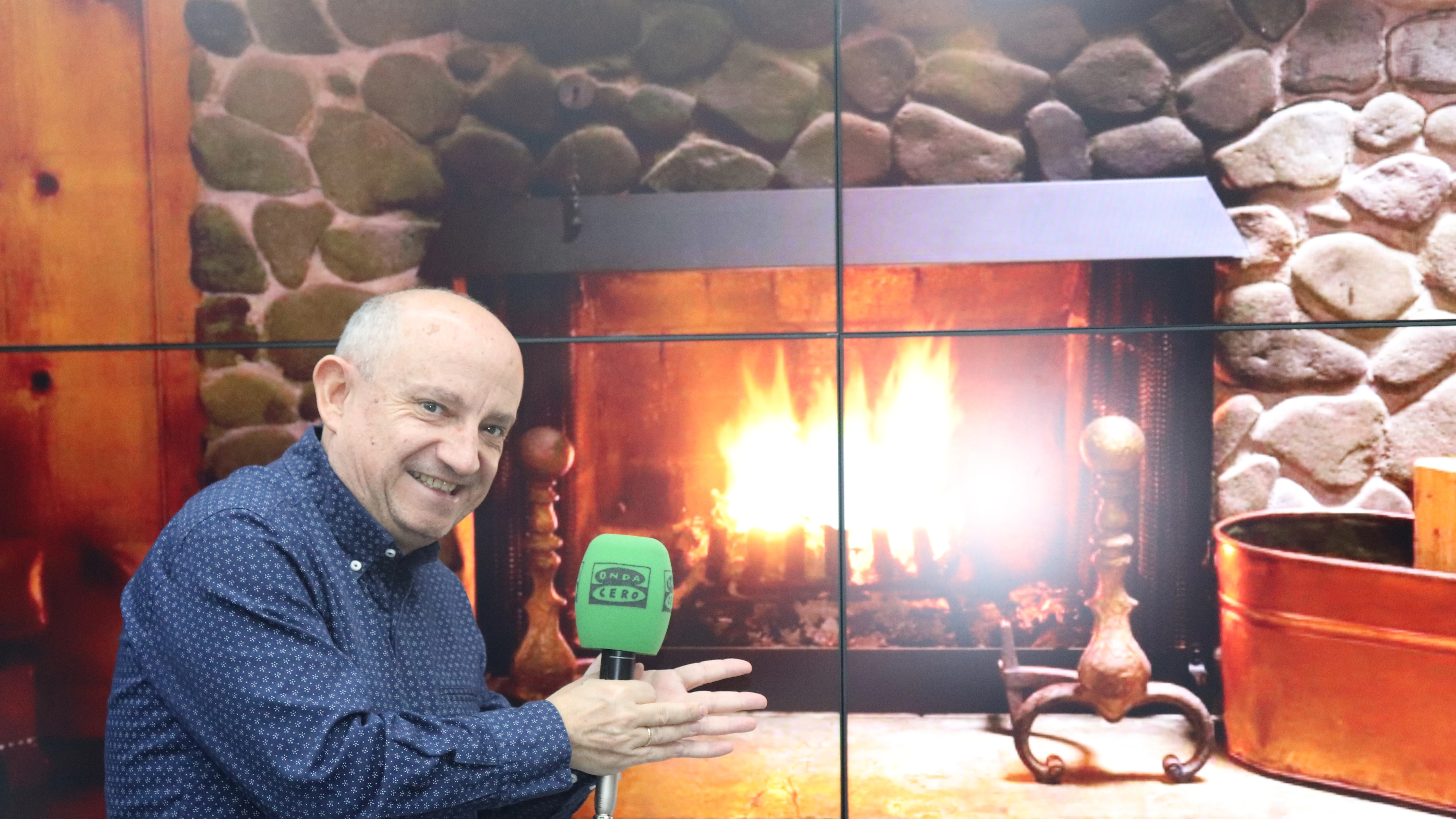 El Borrascas en la chimenea El parte del Borrascas en ondacero.es