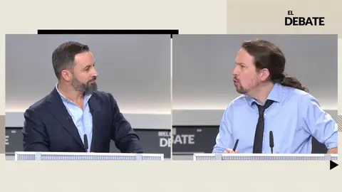 Tenso enfrentamiento entre Iglesias y Abascal Tenso enfrentamiento entre Iglesias y Abascal