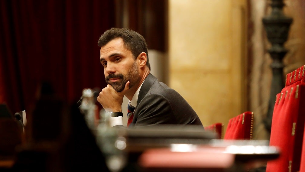Torrent afirma que no aceptará censura en el Parlament y desoye el aviso del TC Torrent afirma que no aceptará censura en el Parlament y desoye el aviso del TC