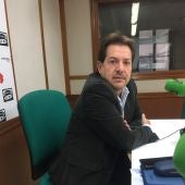Miguel Ángel Rivero, en los estudios de Onda Cero Ciudad Real