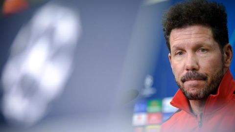 El entrenador, Diego Pablo Simeone. 