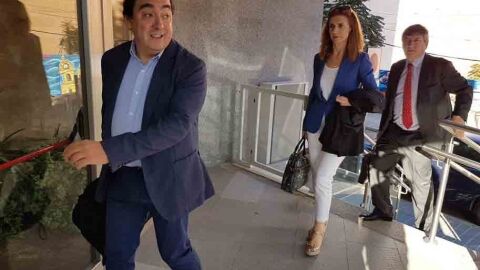 Joaqu&iacute;n Hermoso Murillo cuando asisti&oacute; al juicio en la Audiencia de Ciudad Real