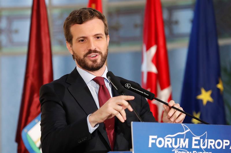 Casado carga contra Sánchez por su interpretación de los datos del paro: "Es un insulto a los millones de parados" Casado carga contra Sánchez por su interpretación de los datos del paro: "Es un insulto a los millones de parados"