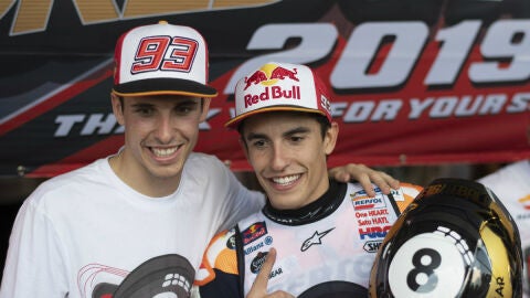 Alex y Marc M&aacute;rquez