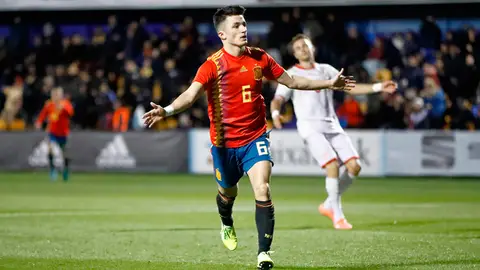 Manu García con la Selección Manu García con la Selección