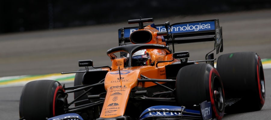 Carlos Sainz, durante el GP de Brasil Carlos Sainz, durante el GP de Brasil