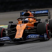Carlos Sainz, durante el GP de Brasil