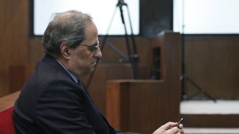 Torra, en el banquillo
