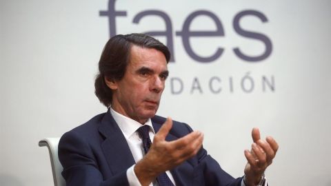 El expresidente del Gobierno, Jos&eacute; Mar&iacute;a Aznar