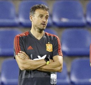 Robert Moreno y Luis Enrique, en la Selección Robert Moreno y Luis Enrique, en la Selección