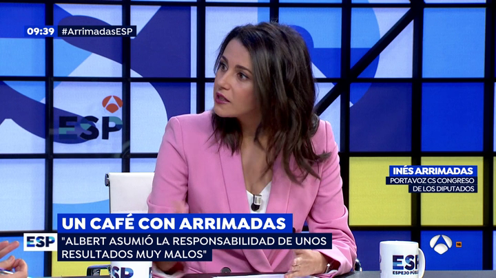 Arrimadas se ve "fuerte y a la altura" para asumir el liderazgo de Ciudadanos Arrimadas se ve "fuerte y a la altura" para asumir el liderazgo de Ciudadanos