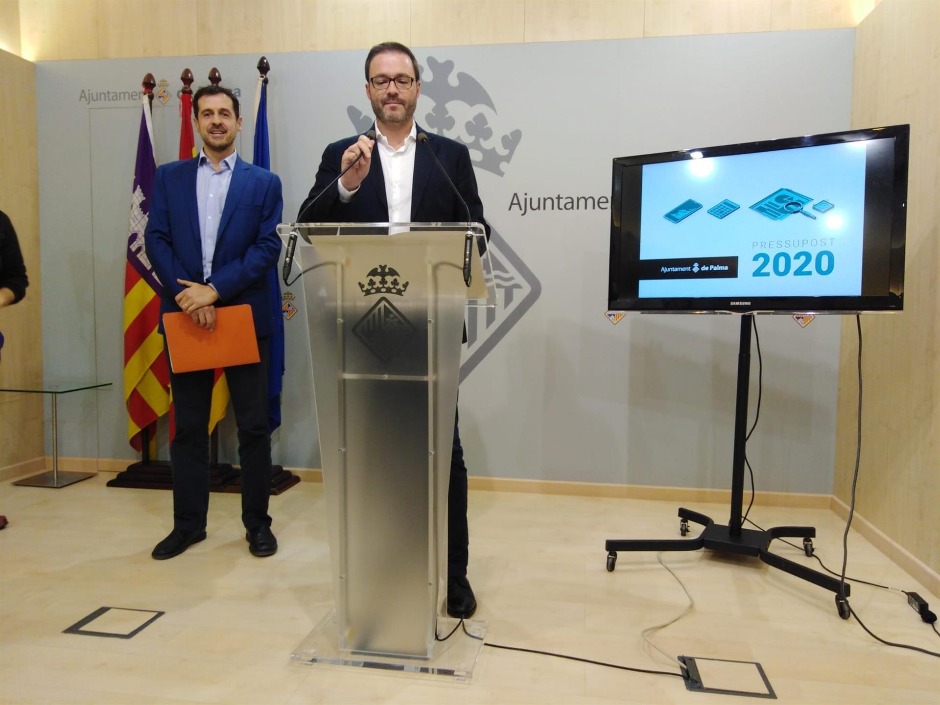 El Ayuntamiento de Palma aumenta un 2,8% su presupuesto para 2022, hasta los 475.490.000 euros El Ayuntamiento de Palma aumenta un 2,8% su presupuesto para 2022, hasta los 475.490.000 euros