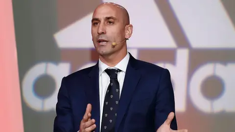 Luis Rubiales, presidente de la RFEF. Luis Rubiales, presidente de la RFEF.