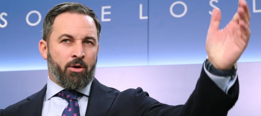 El líder de Vox, Santiago Abascal El líder de Vox, Santiago Abascal
