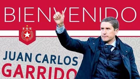 El entrenador espa&ntilde;ol, Juan Carlos Garrido. 