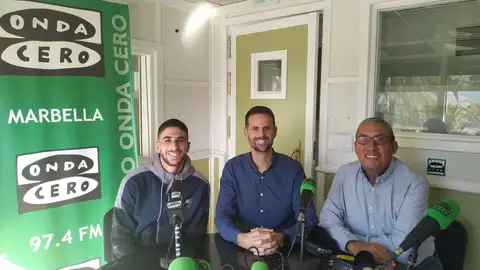 Redru en Los Deportes Redru con Julio Rodríguez y Coco Regueira