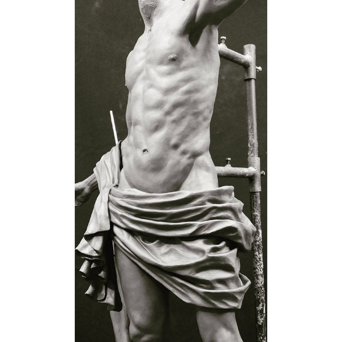 La imagen del nuevo Cristo Resucitado ya está en Ciudad Real y se dará a conocer el sábado La imagen del nuevo Cristo Resucitado ya está en Ciudad Real y se dará a conocer el sábado