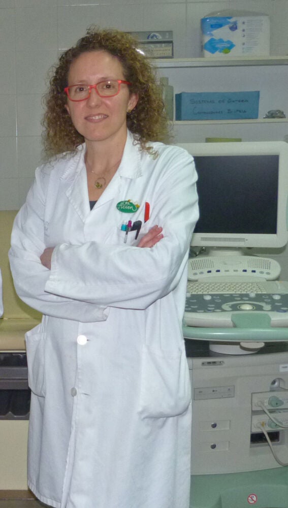 La doctora Maribel Acién.